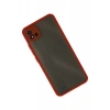 Realme C11 2021 Kılıf Montreal Silikon Kapak - Kırmızı