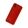 Realme C11 2021 Kılıf Nano içi Kadife Silikon - Kırmızı