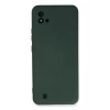 Realme C11 2021 Kılıf Nano içi Kadife Silikon - Koyu Yeşil