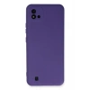 Realme C11 2021 Kılıf Nano içi Kadife Silikon - Mor