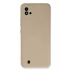 Realme C11 2021 Kılıf Nano içi Kadife Silikon - Pudra