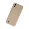 Realme C11 2021 Kılıf Nano içi Kadife Silikon - Pudra
