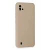 Realme C11 2021 Kılıf Nano içi Kadife Silikon - Pudra