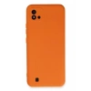 Realme C11 2021 Kılıf Nano içi Kadife Silikon - Turuncu