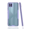 Realme C11 2021 Kılıf Platin Silikon - Lila