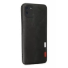 Realme C11 Kılıf Loop Deri Silikon - Siyah