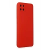 Realme C11 Kılıf Nano içi Kadife Silikon - Kırmızı