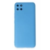 Realme C11 Kılıf Nano içi Kadife Silikon - Mavi