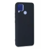 Realme C15 Kılıf Nano içi Kadife Silikon - Lacivert