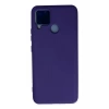 Realme C15 Kılıf Nano içi Kadife Silikon - Mor