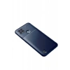 Realme C21 Kılıf Auto Focus Karbon Kapak - Lacivert
