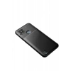 Realme C21 Kılıf Auto Focus Karbon Kapak - Siyah