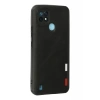 Realme C21 Kılıf Loop Deri Silikon - Siyah
