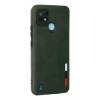 Realme C21 Kılıf Loop Deri Silikon - Yeşil