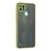 Realme C21 Kılıf Montreal Silikon Kapak - Açık Yeşil