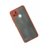 Realme C21 Kılıf Montreal Silikon Kapak - Kırmızı