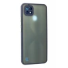 Realme C21 Kılıf Montreal Silikon Kapak - Lacivert