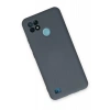 Realme C21 Kılıf Nano içi Kadife Silikon - Gri