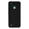 Realme C21 Kılıf Nano içi Kadife Silikon - Siyah