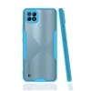Realme C21 Kılıf Platin Silikon - Mavi