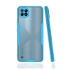 Realme C21 Kılıf Platin Silikon - Mavi