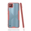 Realme C21 Kılıf Platin Silikon - Pembe