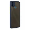 Realme C25 Kılıf Montreal Silikon Kapak - Lacivert