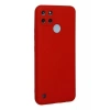 Realme C25Y Kılıf Nano içi Kadife Silikon - Kırmızı