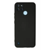 Realme C25Y Kılıf Nano içi Kadife Silikon - Siyah