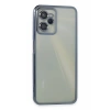 Realme C35 Kılıf Lensli Silikon - Açık Mavi