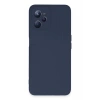 Realme C35 Kılıf Nano içi Kadife Silikon - Lacivert