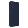 Realme C35 Kılıf Nano içi Kadife Silikon - Lacivert