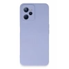 Realme C35 Kılıf Nano içi Kadife Silikon - Lila
