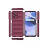 Realme C35 Kılıf Optimum Silikon - Bordo