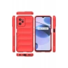 Realme C35 Kılıf Optimum Silikon - Kırmızı