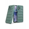 Realme C35 Kılıf Optimum Silikon - Koyu Yeşil