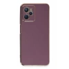 Realme C35 Kılıf Volet Silikon - Mor