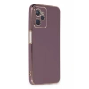 Realme C35 Kılıf Volet Silikon - Mor