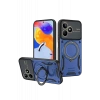 Realme C53 Kılıf Joy Lens Standlı Kapak - Lacivert