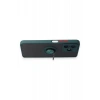 Realme C53 Kılıf Montreal Yüzüklü Silikon Kapak - Yeşil