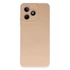 Realme C53 Kılıf Nano içi Kadife Silikon - Pudra