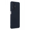 Realme C55 Kılıf Nano içi Kadife Silikon - Lacivert