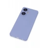 Realme C55 Kılıf Nano içi Kadife Silikon - Lila