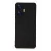 Realme C55 Kılıf Nano içi Kadife Silikon - Siyah