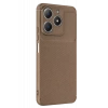 Realme C61 Kılıf Auto Focus Karbon Kapak - Kahverengi