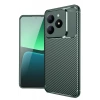 Realme C61 Kılıf Auto Focus Karbon Kapak - Koyu Yeşil