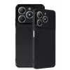 Realme C61 Kılıf Auto Focus Karbon Kapak - Siyah