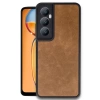 Realme C65 Kılıf Aras Deri Kapak - Taba