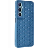 Realme C65 Kılıf Petek Silikon Kapak - Mavi