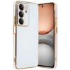 Realme C75 4G Kılıf Volet Silikon - Beyaz